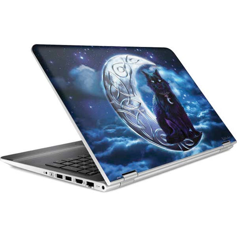 Brigid Ashwood Celtic Black Cat HP Pavilion Skin